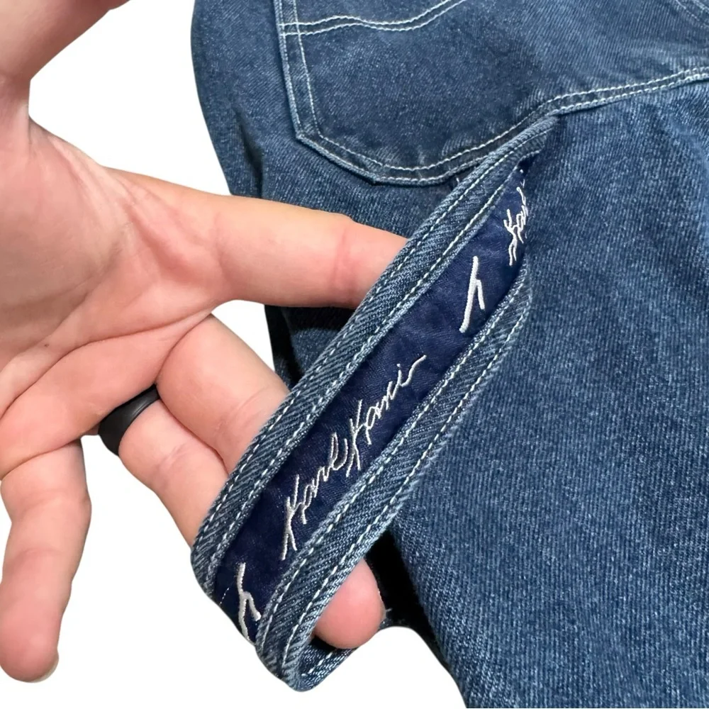 Vintage‎ Karl Kani Baggy Cotton Jean Carpenter Pants Men's 34x34